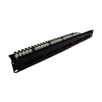 Patch panel NETX GA-2822240-C5e, černý (black)