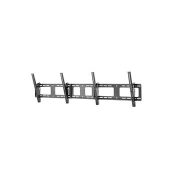 Newstar nástěnný držák pro 2 obrazovky, 40-52'', 50 kg, 200x200 až 600x400 mm, černý