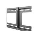 Newstar nástěnný držák pro 2 obrazovky, 40-52'', 50 kg, 200x200 až 600x400 mm, černý