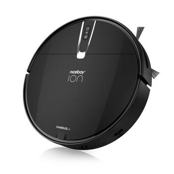 Robotický vysavač NICEBOY ION Charles i4, černý (black)