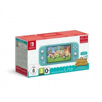 Herní konzole NINTENDO Switch Lite Turquoise + Animal Crossing: New Horizons + NSO 3 měsíce