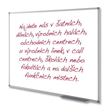Magnetická tabule NOBO CLASSIC Steel 120x90 cm bílý (white)