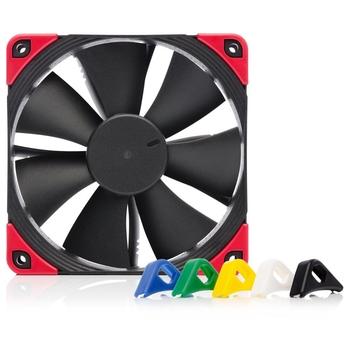 Noctua ventilátor NF-F12 PWM chromax.black.swap / 120mm / PWM / 4-pin