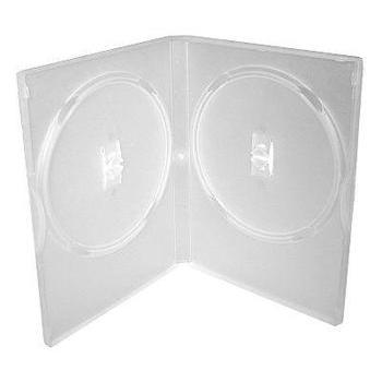  OEM DVD krabička na 2 ks DVD nebo CD čirá