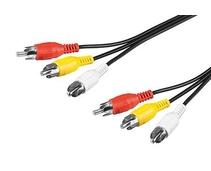 Obrázek k produktu: OEM kompozitní audio kabel 3x Cinch 2m