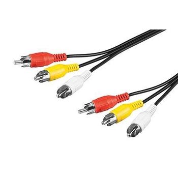  OEM kompozitní audio kabel 3x Cinch 2m