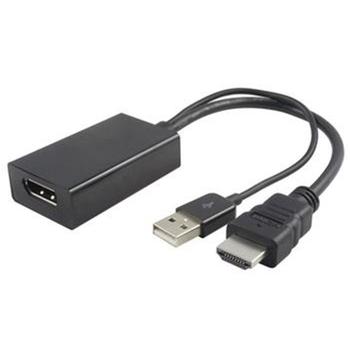 Adaptér PREMIUMCORD HDMI na DisplayPort M/F s napájením z USB