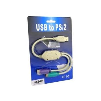Redukce z USB na 2xPS/2