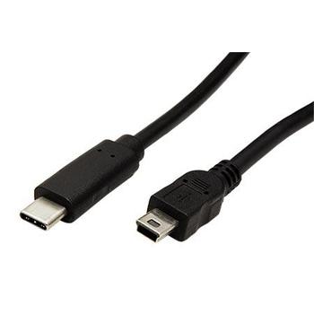  OEM USB 2.0 kabel miniUSB 5pin B(M) - USB C(M)