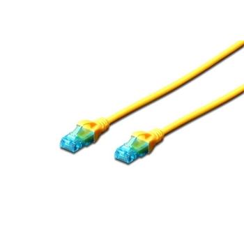  OEM patch kabel Cat5e 0,5m, žlutá