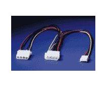 Obrázek k produktu: OEM  Rozdvojka napájení z 1x 5.25" na 1x 5.25" a 1x 3.5"