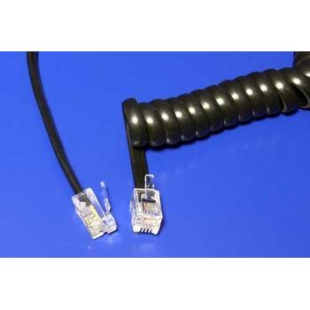  OEM Telefonní kabel (kroucený) 11.92.9947 černý (black)