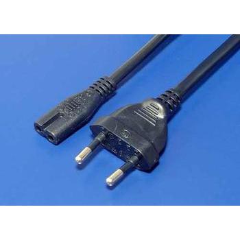 2-pinový OEM  kabel síťový napájecí 230V 1.8m, černý