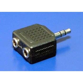 Rozdvojka jack 3.5mm --> 2x jack 3.5mm F