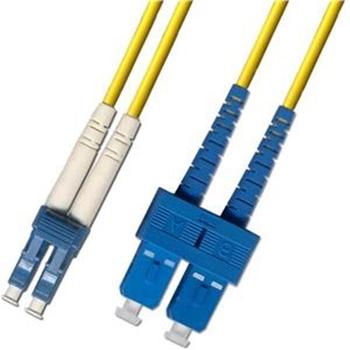  OEM  optický patchkabel (patchcord)duplexní, LC-SC 9/125um SM, 3m