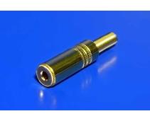 Obrázek k produktu: OEM  Konektor stereo jack 3,5(F) na kabel, zlacený