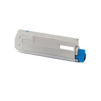 Toner OKI  43872307, azurový (cyan), 2000 stran