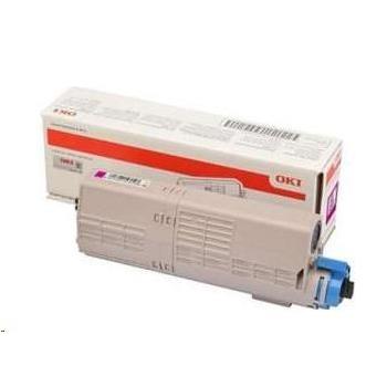 Toner OKI 46490402, červený (red)