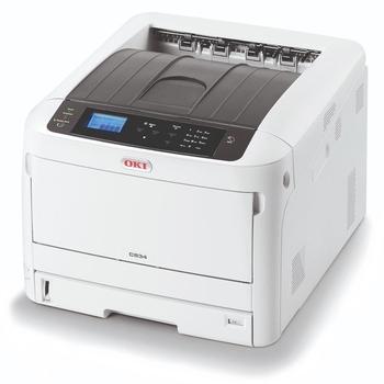 Tiskárna OKI C834nw, bílá (white)