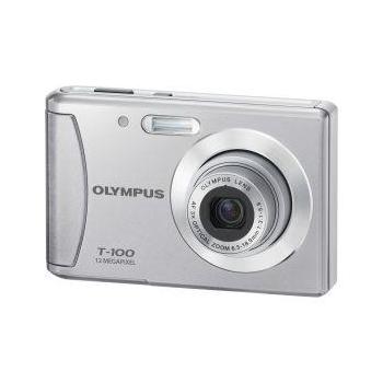 Digitální fotoaparát OLYMPUS T-100, stříbrný (silver)