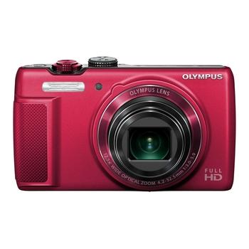 Digitální fotoaparát OLYMPUS SH-21, červený (red)