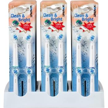 Náhradní kartáček Oral-B ESSENCIAL 4KS SCANPART, bílá (white)