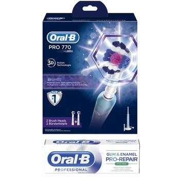 El. zubní kartáček Oral-B PRO 770 CROSS ACTION + ZUB. PASTA
