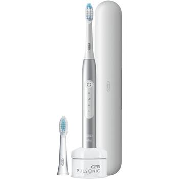 El. zubní kartáček Oral-B Pulsonic Slim Luxe 4500, Platinová