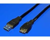 Obrázek k produktu: OEM  SuperSpeed micro USB 3.0 kabel 1m