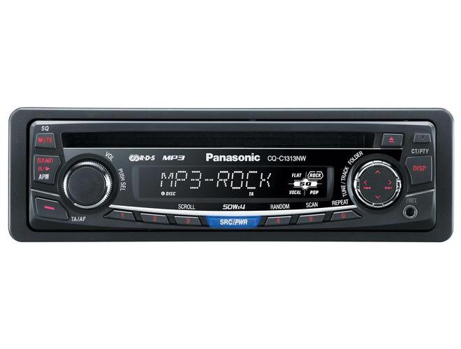 Autorádio PANASONIC CQC1313NE černé (black) CD, MP3, ID kak.cz