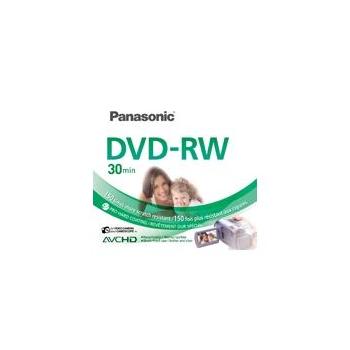 DVD-RW přepisovatelné médium PANASONIC DVD-RW 1,4GB 8cm 30min