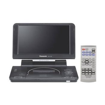 Přenosný DVD přehrávač PANASONIC DVD-LS92EG-K, černý (black)