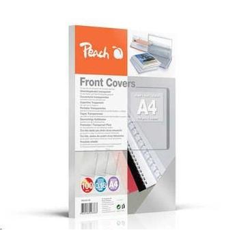 Transparentní přední desky pro vazače PEACH PB100-06