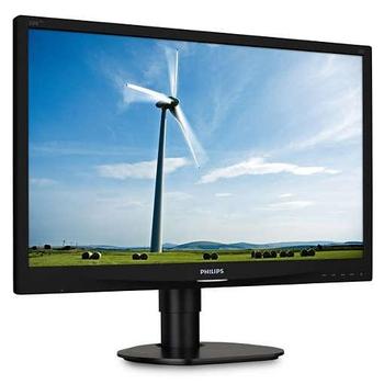 24" LED monitor PHILIPS 240S4QYMB/00, černý (black)