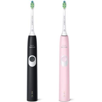 El. zubní kartáček PHILIPS Sonicare HX6800/35 ProactiveClean, černý/růžový (black/pink)