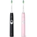Obrázek k produktu: PHILIPS Sonicare HX6800/35 ProactiveClean, černý/růžový (black/pink)