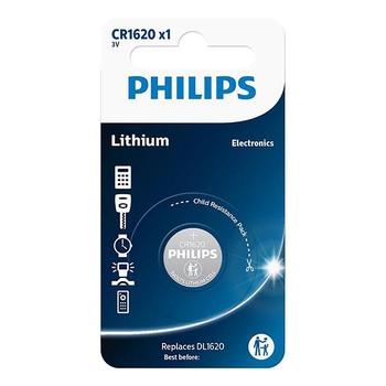 Lithiová baterie PHILIPS  CR1620, 1 ks