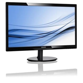 24" LCD monitor PHILIPS 246V5LAB/00, černý (black)