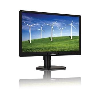 24" LCD monitor PHILIPS 241B4LPYCB černý (black)