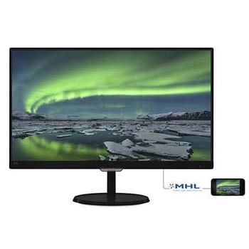 23" LED monitor PHILIPS 237E7QDSB černý (black)
