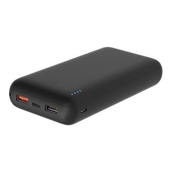 PLATINET POWER BANK 20000 mAhm, PD3.0 QC 3.0 18W, Black