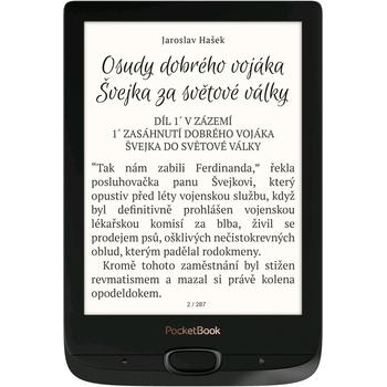 Ebook reader POCKETBOOK 616 Basic Lux 2, černý (black)