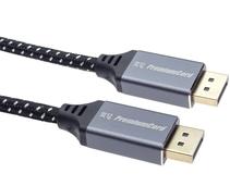 Obrázek k produktu: PREMIUMCORD DisplayPort 1.4 přípojný kabel, kovové a zlacené konektory, 2m