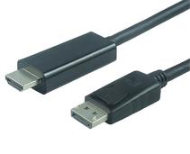 Obrázek k produktu: PREMIUMCORD  DisplayPort - HDMI kabel 5m