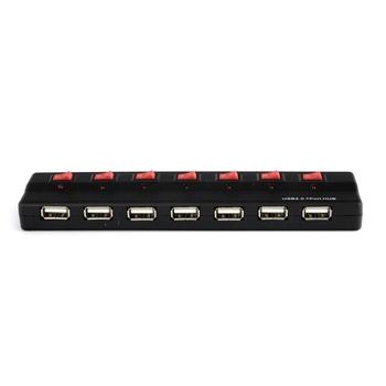 USB HUB PREMIUMCORD  sedmiportový USB HUB s externím napájením