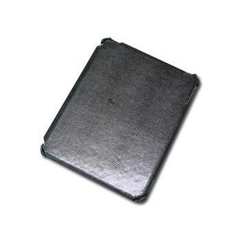 Pouzdro pro iPad PRESTIGIO iPad case, Leather Style, Iguana skin, černý (black)