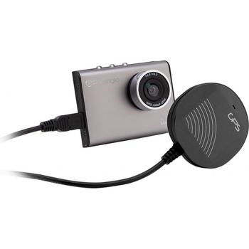 FullHD kamera do auta PRESTIGIO Roadrunner 520GPS, šedý (gray)