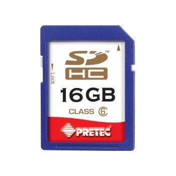 Paměťová karta PRETEC Secure Digital SDHC 16GB