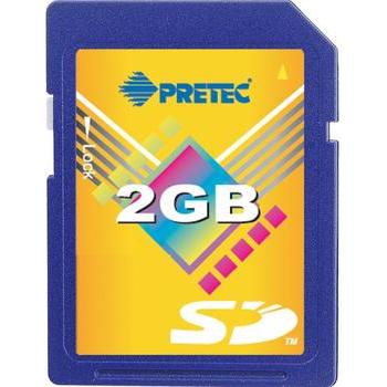 Paměťová karta PRETEC SD 2GB