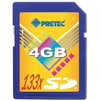 Paměťová karta PRETEC Cheetah Secure Digital 133x 4GB